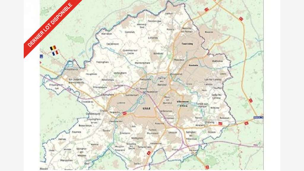 LILLE - TERRAIN à vendre