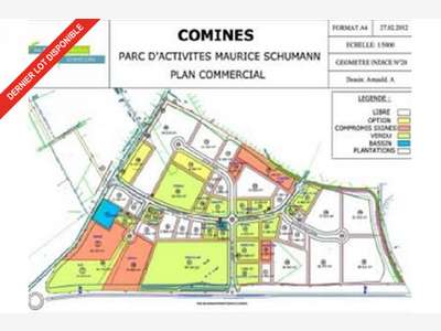 LILLE - TERRAIN à vendre