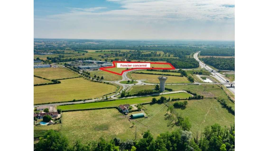 Terrains industriels de 80 000m² à vendre à Digoin