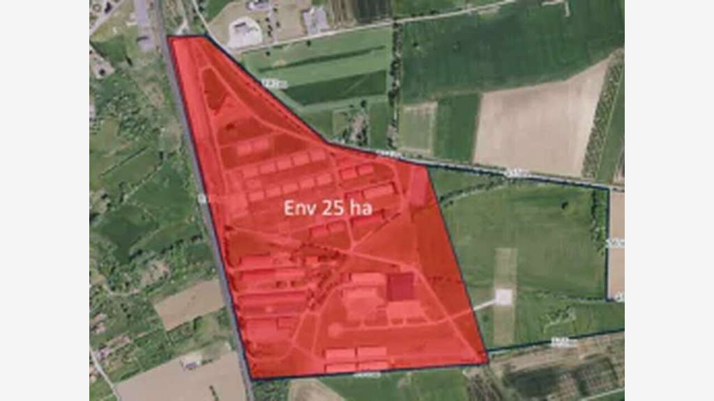Terrain indus 500 000m² à vendre à Domgermain (54)