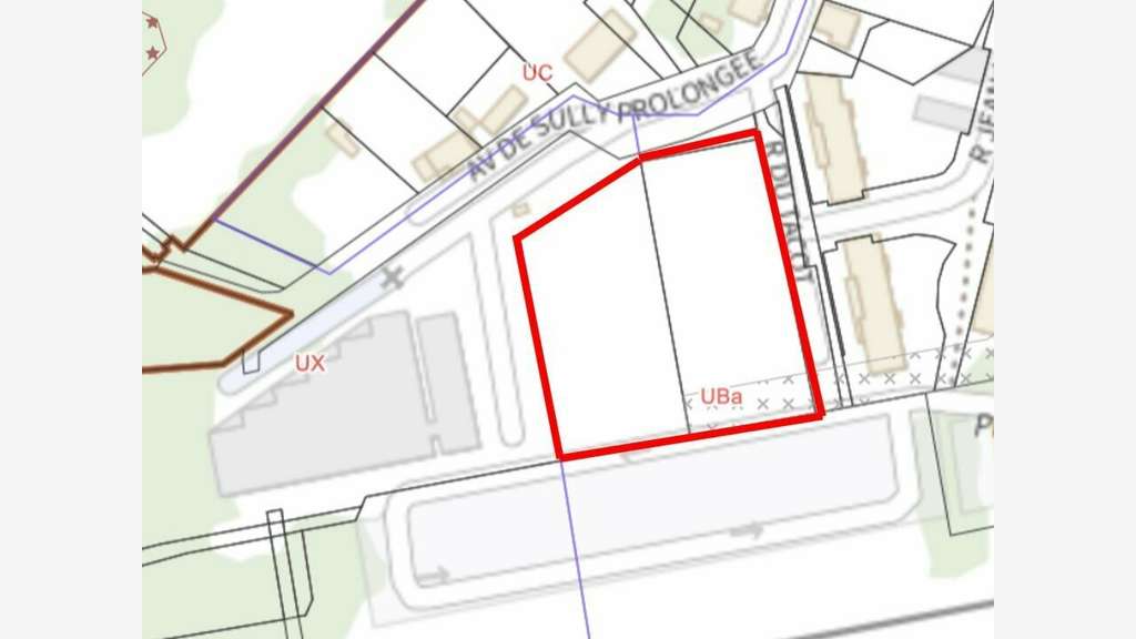 AV terrain viabilisé 4737m² à Joigny proche gare