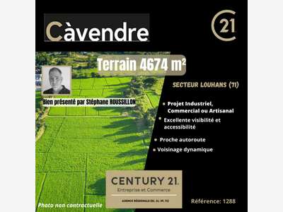Vente terrain de 4674m² à Louhans