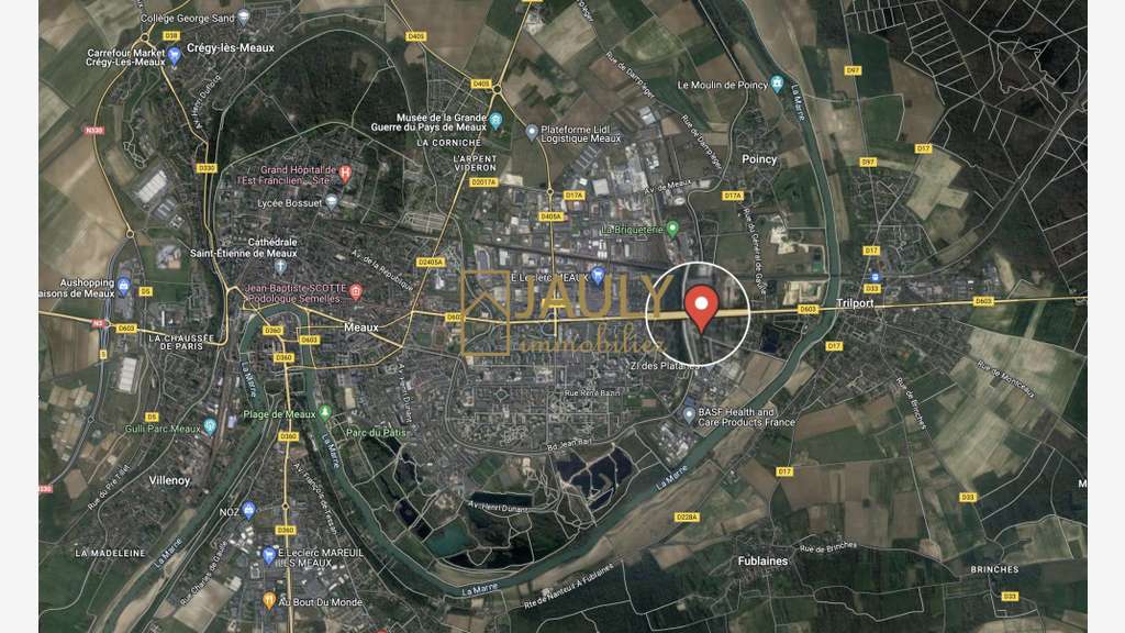 AV terrain constructible à batir 1 264m² à Meaux