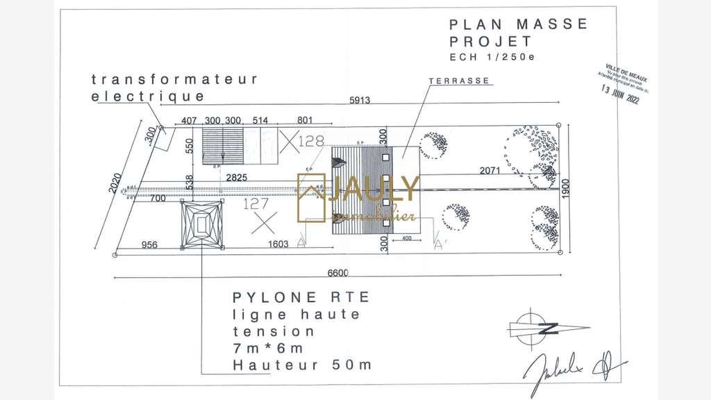 AV terrain constructible à batir 1 264m² à Meaux