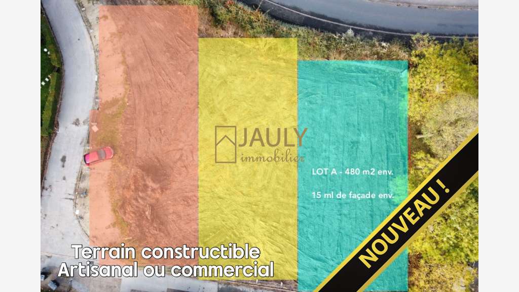 Vente Terrain artisanal ou commercial 480m² Meaux