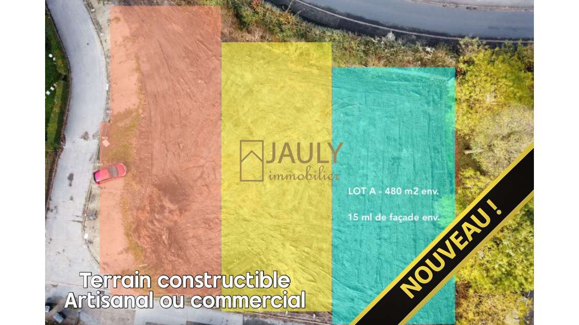 Vente Terrain artisanal ou commercial 480m² Meaux