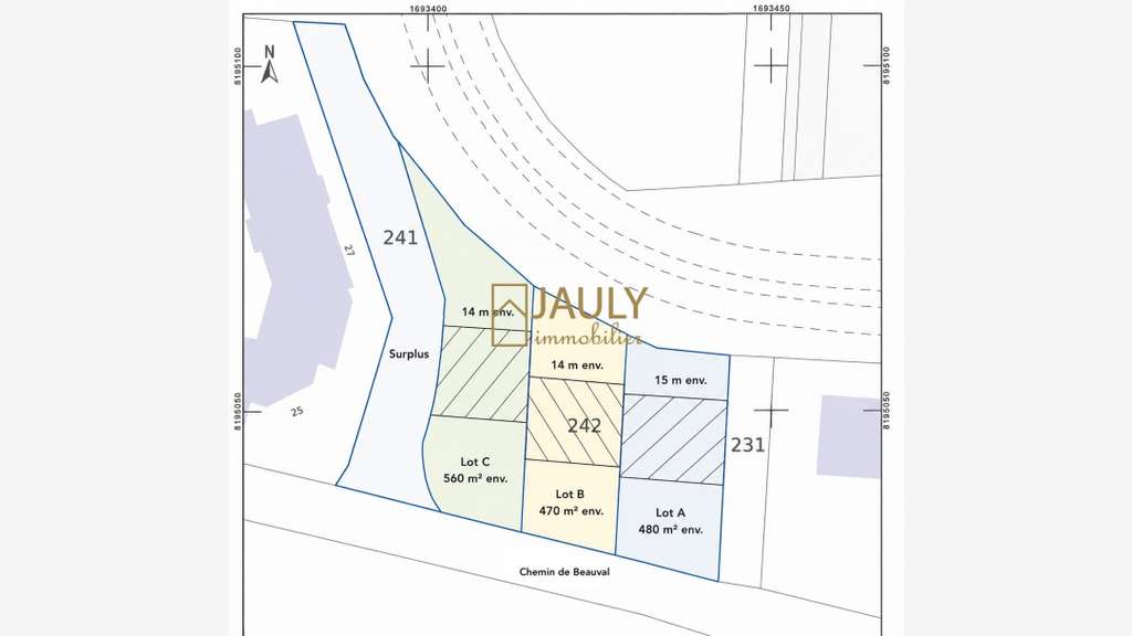 Cède terrain artisanal ou commercial 470m² à Meaux