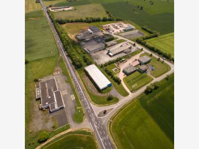 Vente terrain industriel de 5,6ha à Montgivray