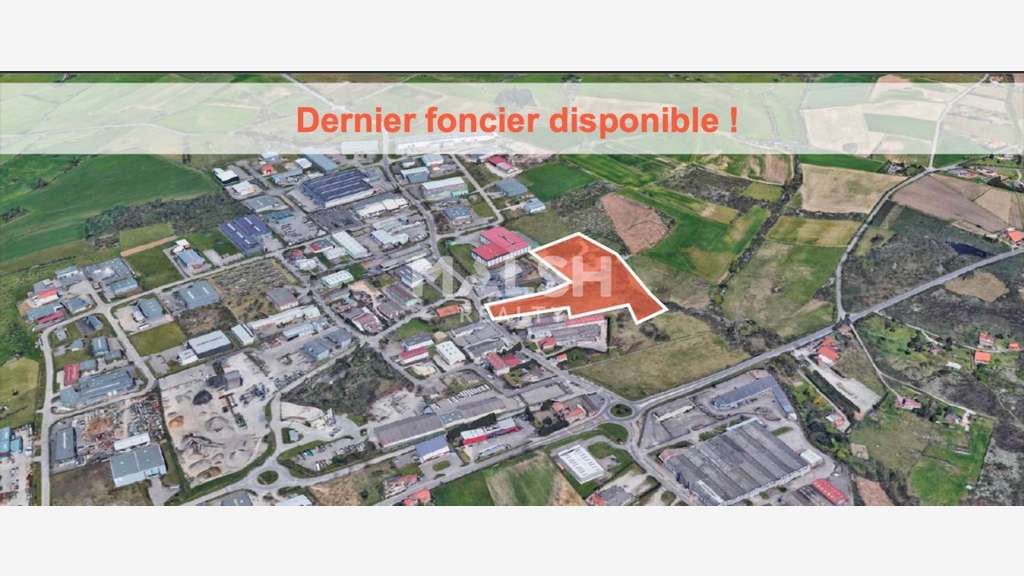 Terrain constructible à Mornant ZA Platières Est