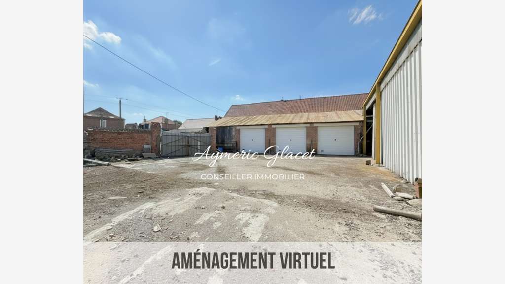Hangar couvert + préau - stockage / hivernage / 
