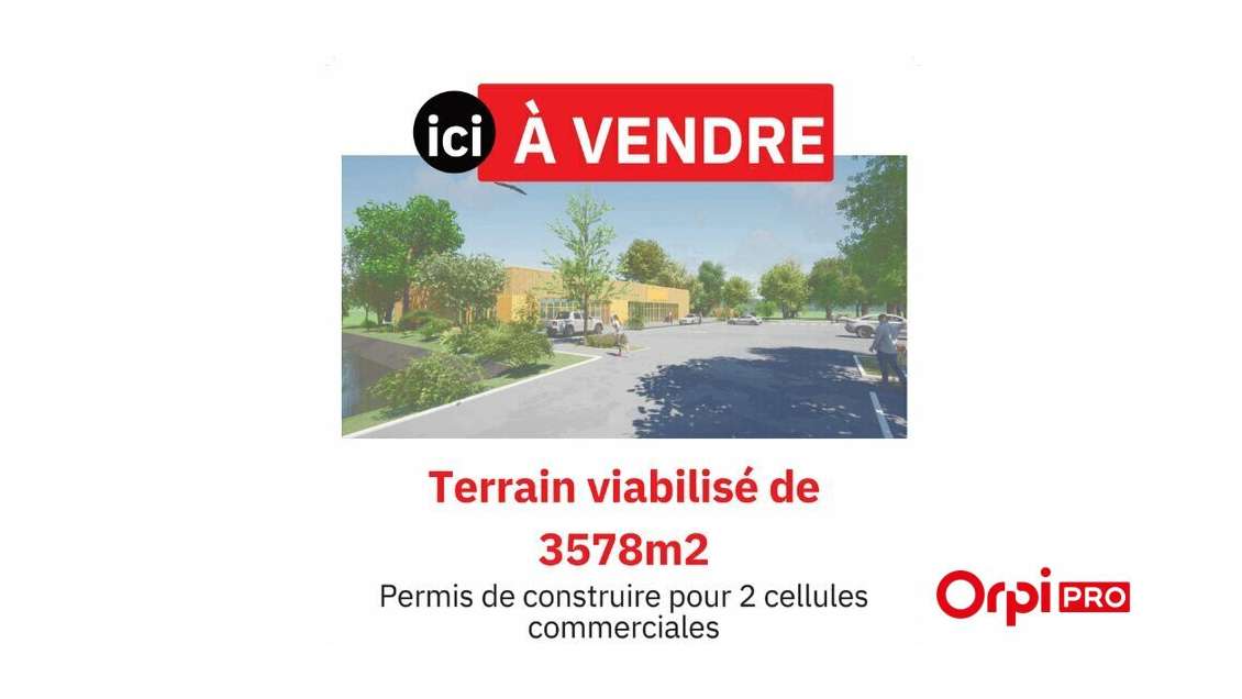AV terrain viabilisé 3578m² Rostrenen ZAC Lan Ogé 