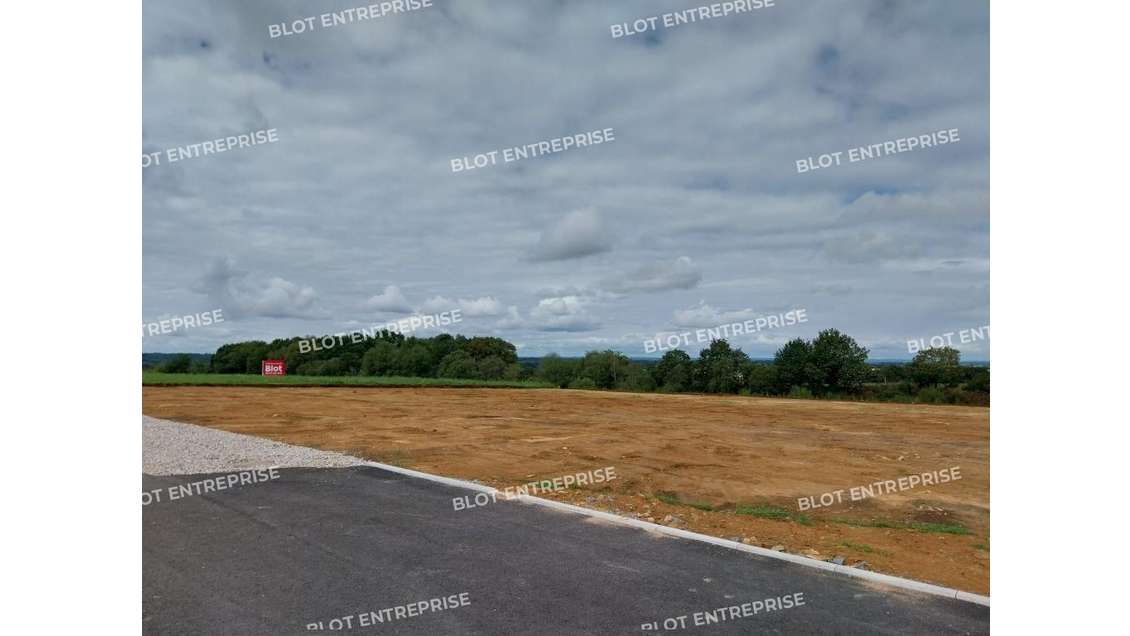 A vendre terrain 6883m² à Saint-Allouestre RN24
