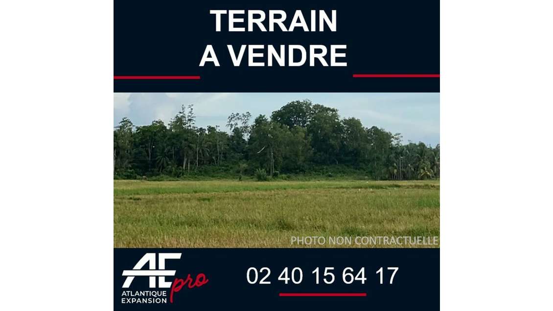 Terrain 2575m² à vendre zone de Brais à St Nazaire