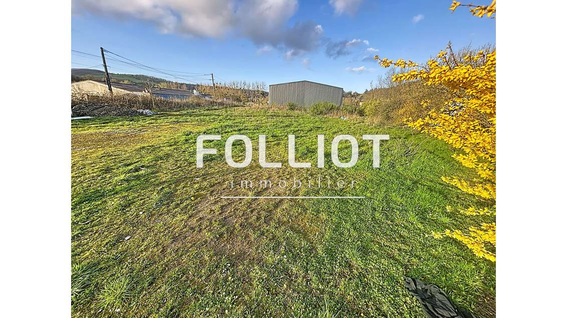 Terrain industriel St Remy 1000m² idéal artisan, 