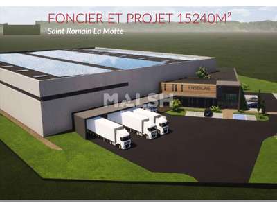 Vente Terrains industriels et agricoles à Saint-Romain-la-Motte
