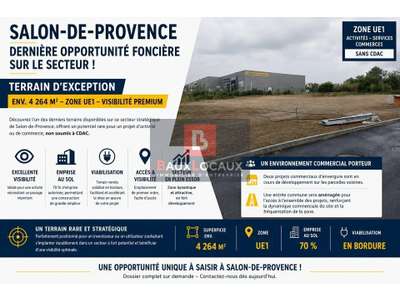 Vente Terrains industriels et agricoles à Salon-de-Provence