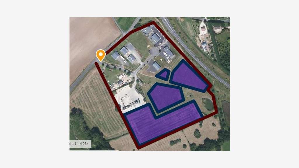 À vendre – 2,5 hectares de terrains industriels à 