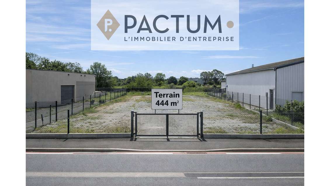 Exclusivité Terrain à bâtir 444m² accès direct