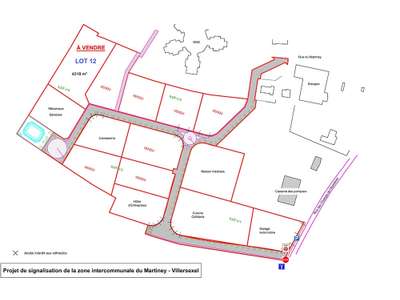 Vente Terrains industriels et agricoles à Villersexel