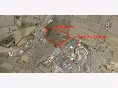 Vente terrains industriels à Nevers Magny-Cours