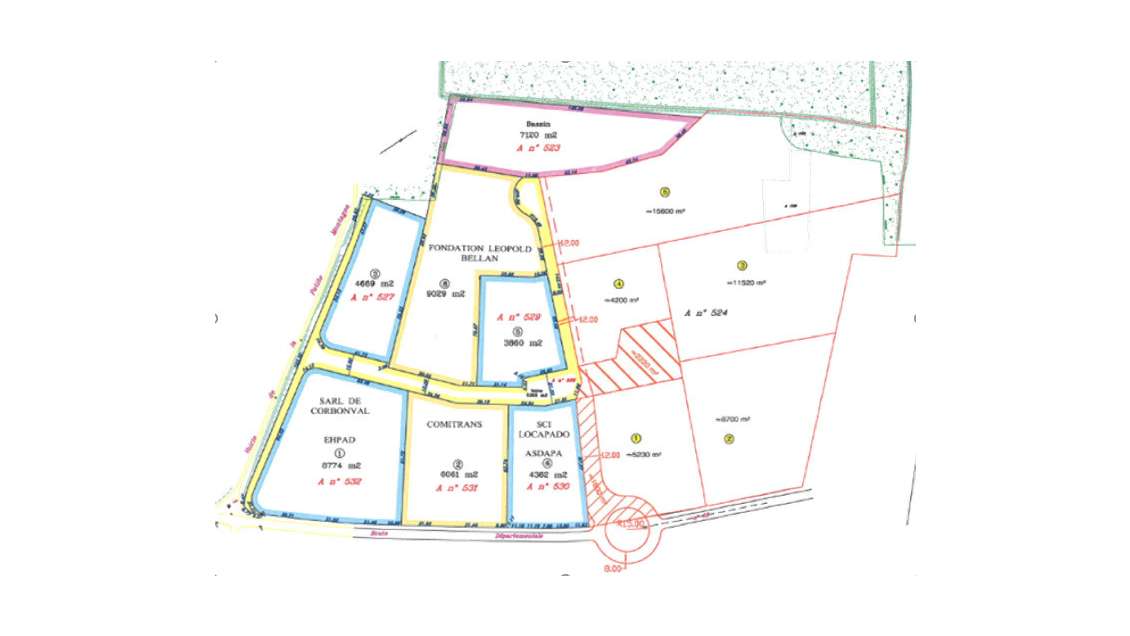 Vente terrains industriels 4.7ha proche de  Creil