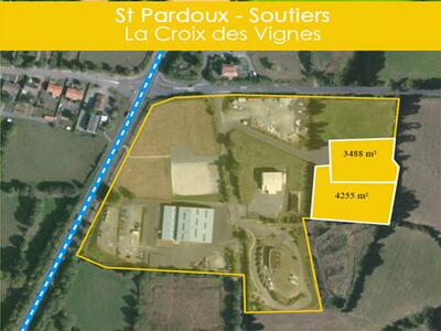 Vente Terrains industriels et agricoles à Saint-Pardoux-Soutiers