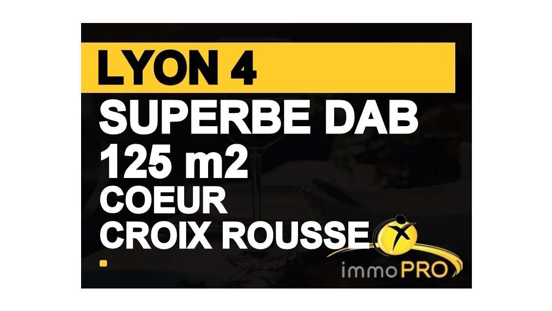 Vente très beau local de 78m² Lyon la Croix Rousse