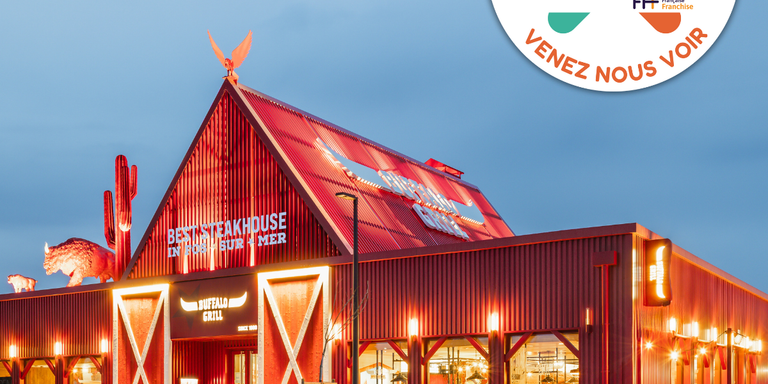 BUFFALO GRILL - J-10 avant le Salon Franchise Expo Paris !