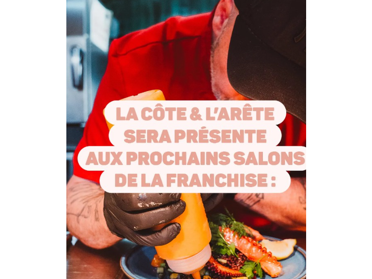 La Côte et L'Arête sera présente aux prochains salons de la franchise