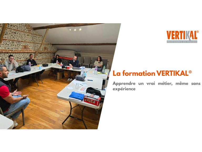 La formation VERTIKAL® : apprendre un vrai métier, même sans expérience