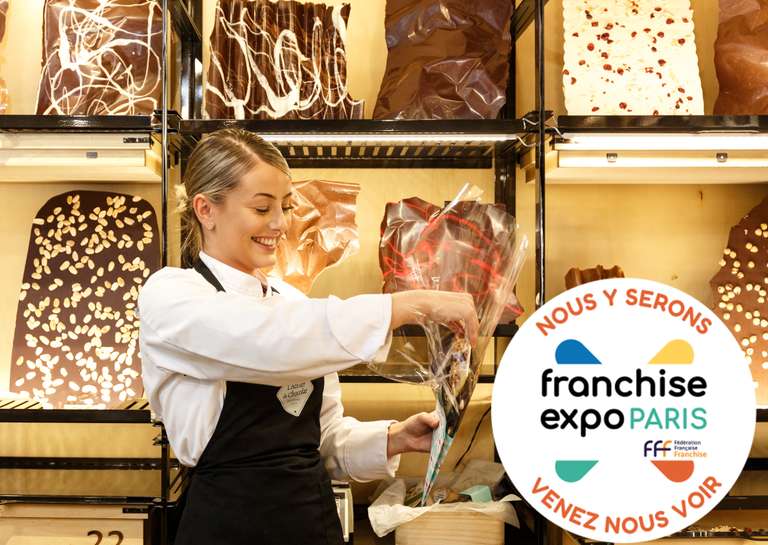 ATELIER DU CHOCOLAT - L’Atelier du Chocolat annonce sa présence au Franchise Expo Paris 2026