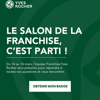Le salon de la franchise : venez nous rencontrer !