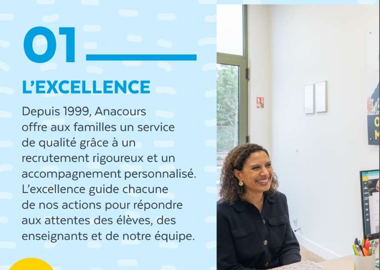 ANACOURS - Les valeurs Anacours