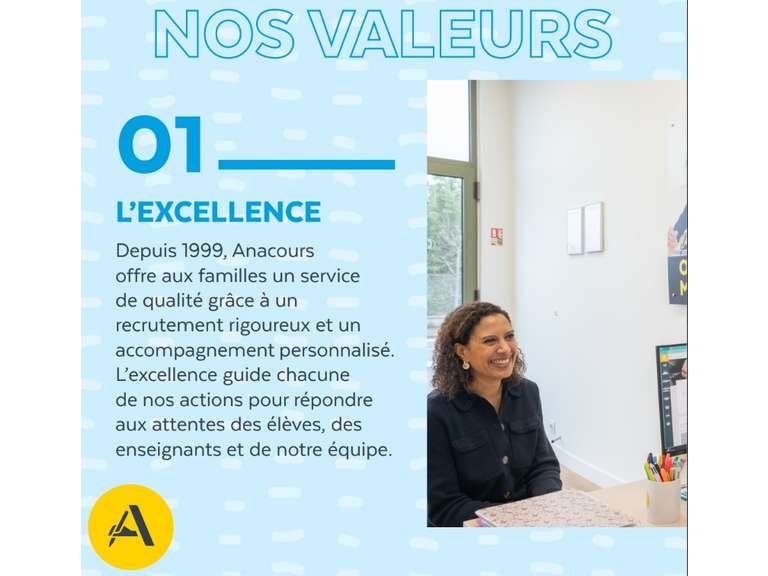Les valeurs Anacours