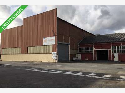 A louer bâtiment industriel 1000m² à Chauny (02)