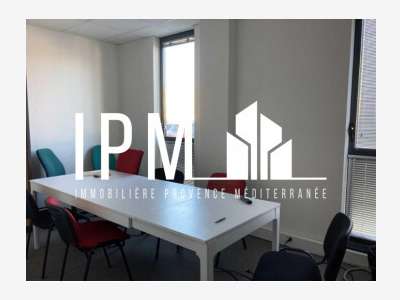 A louer bureaux de 299m² Marseille Château Gombert