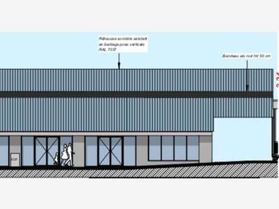 A louer cellule commerciale de 227m² à Cholet