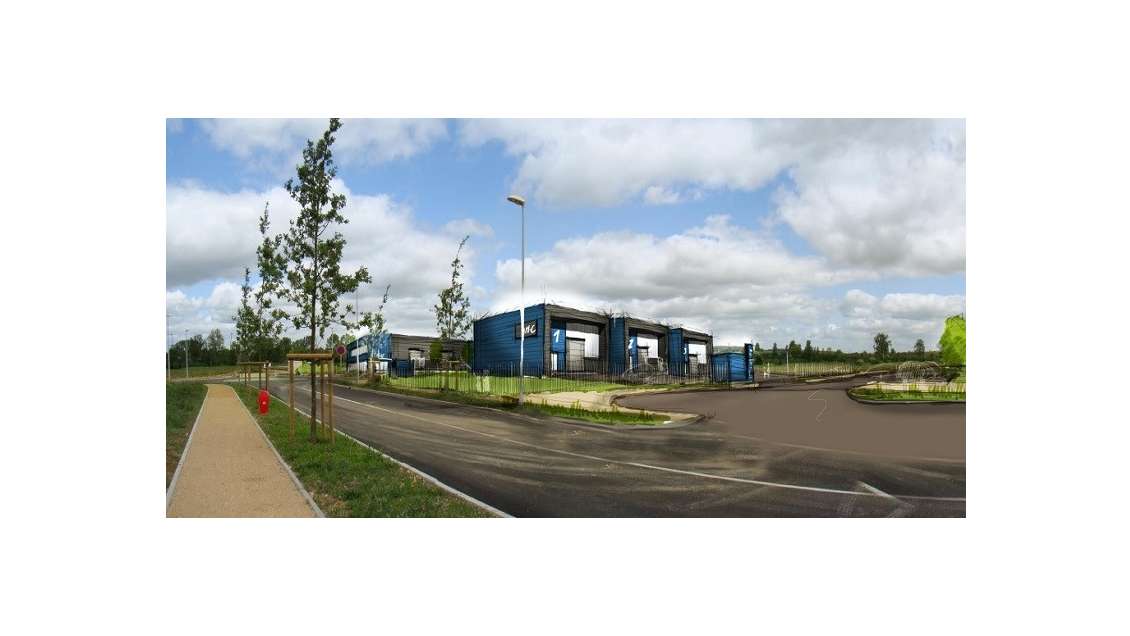 Loue bâtiment industriel 613m² Nevers Magny-Cours