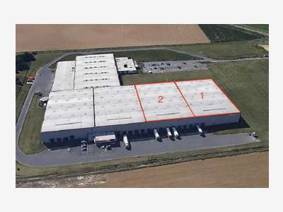À louer entrepôt de 4 185 à 8 370m² à Gauchy