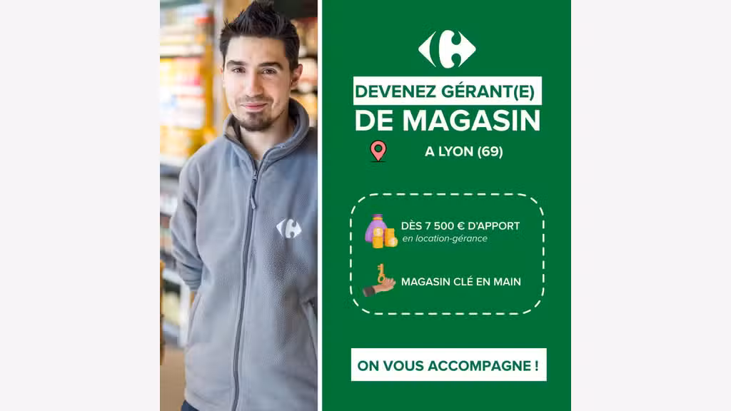 Devenez Gérant d'un Carrefour City !