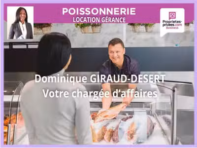 Location gérance poissonnerie à Paris 75016
