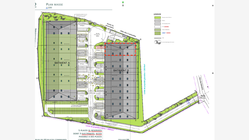 Local d'activité 1200m² à louer à St Ouen l'Aumône