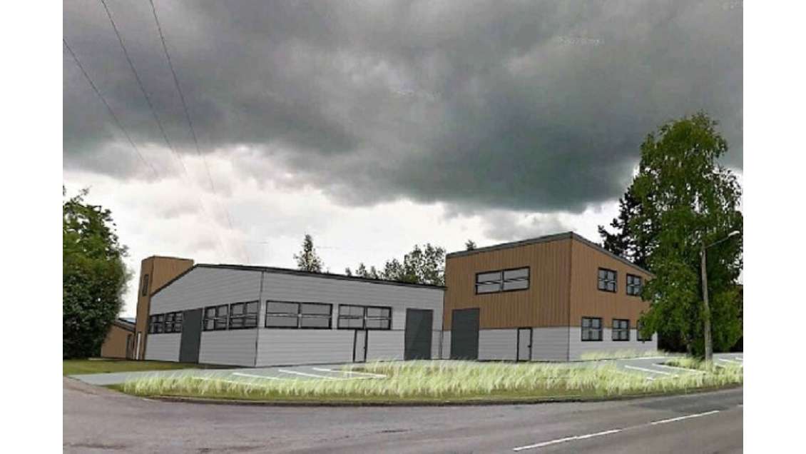 A louer local d'activités 1450m² Mareuil sur Ourcq