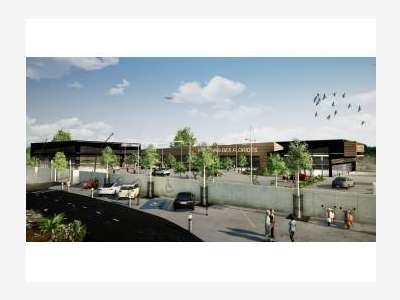 A louer local commercial 250m² avec parking