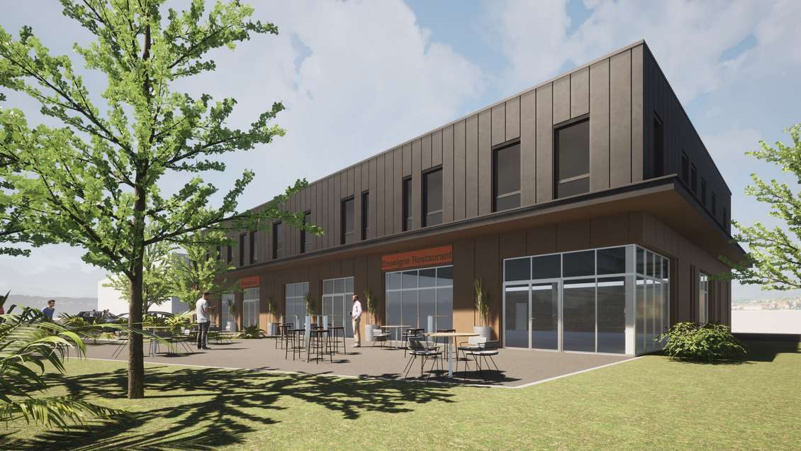 A louer local commercial brut de 260m² à Vedène