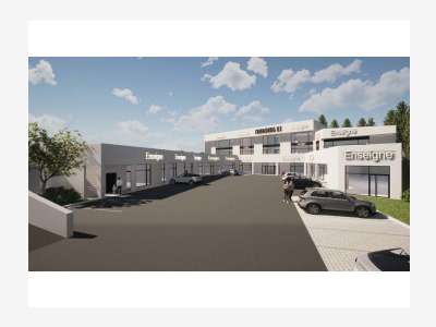 A louer local commercial 211m² + terrasse 118m²