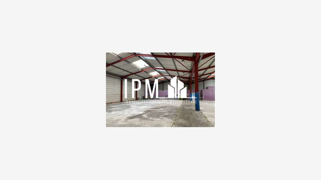 A louer local commercial 1180m² Martigues Ecopolis