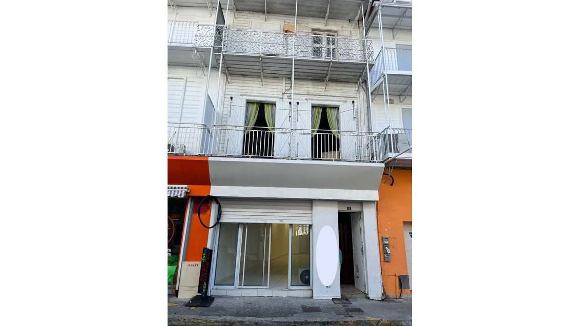 A louer local commercial de 60m² à Pointe à Pitre