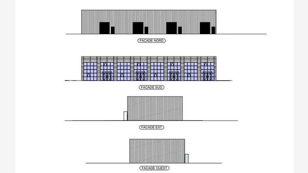 Locaux commerciaux de 950m² à louer à Mees ZAC