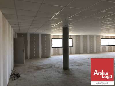 Bureaux neufs 503m² à louer à Montélimar zone sud